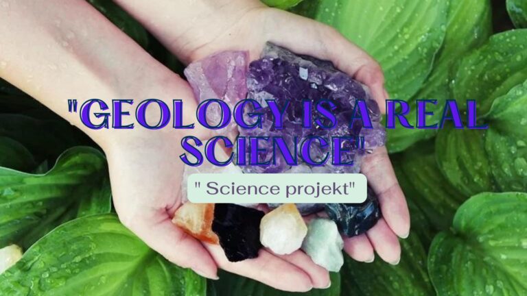Geology Is a Real Science